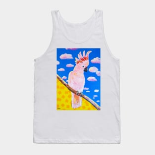 Pink parrot Tank Top